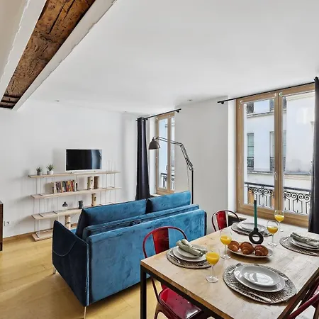 Apartment Bnbnook - Cozy 1br In Saint-germain Near Luxembourg Gardens Paris